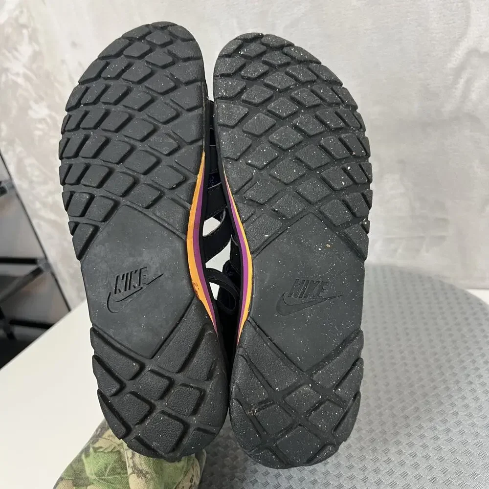 VTG Nike ACG Air Deschutz Sandals‎ Mens 9 Black Hiking Outdoor 90s 190013-041